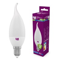 Лампа светодиодная свеча на ветру ELM 4W E14 4000K 18-0088