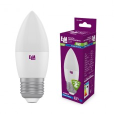 Лампа светодиодная свеча ELM 5W E27 4000K 18-0081