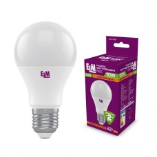 Лампа светодиодная стандартная ELM 10W E27 3000K 18-0176