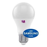 Лампа светодиодная стандартная ELM 8W E27 4000K 18-0186