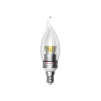 Светодиодная лампа ELECTRUM LC-30 5 Вт E14 4000К свеча на ветру (A-LC-0027)