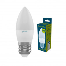 Лампа світлодіодна свічка 6W E27 4000K CRYSTAL C37-002