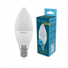 Лампа светодиодная свеча 5W E14 4000K CRYSTAL GOLD C37-013