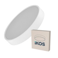 Світильник стельовий з пультом ДУ IKOS Colo 52W 2800-6500К IP20 (0003-BLG)