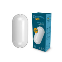 Світильник настінно-стельовий світлодіодний 10W IP 54 CRYSTAL GOLD OPAL  DNL-028