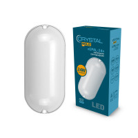 Світильник LED накладний CRYSTAL GOLD Opal 24Вт 6500K (DNL-032)