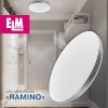Светильник настенно-потолочный накладной светодиодный круглый ELM Ramino 36Вт 4000К IP20 26-0114
