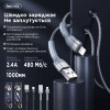 Кабель Remax Jany Series USB to Lightning Silver (RC-124i)
