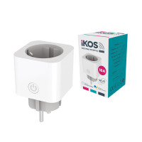 Умная Wi-Fi розетка IKOS SMS-01 White (0009-CSS)