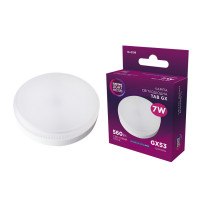 Лампа світлодіодна ELM TAB 7Вт GX53 4000K кругла (18-0199)