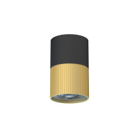 Світильник стельовий ELM SPOT CS 35 Вт GU10 IP20 чорно-золотистий (23-0008)