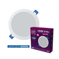 Светильник LED встроенный ELM Disk 6Вт 6500K IP20 круглый (26-0058)