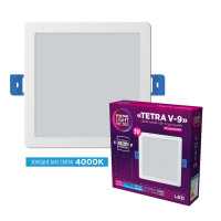 Светильник LED встроенный ELM Tetra V-9 9Вт 4000K IP20 (26-0088)