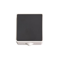 Выключатель ELM SW-10 накладной IP54 одноклавишный Серо-черный (41-0025)