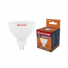 Лампа світлодіодна ELECTRUM MR-16 7W GU5.3 4000K A-LR-0629