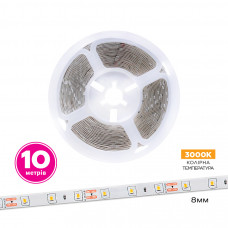 Світлодіодна стрічка ELM 2835 60LED IP20 3000K (19-0013)