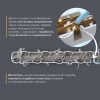 Удлинитель блочный (ABS) ELECTRUM 2 гнезда 5м C-ES-1784